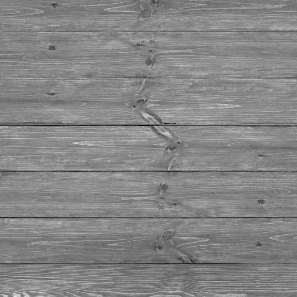 Roughness map: the boards in mid grey